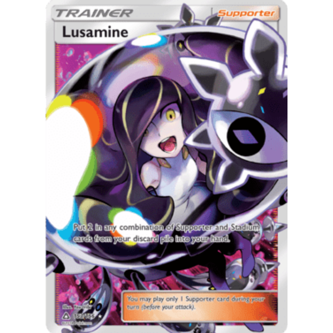 Lusamine (Full Art)  - Holofoil SM  Ultra Prism - Ultra Rare