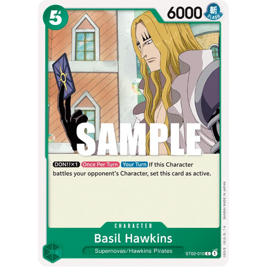 Basil Hawkins (ST02-010) - Starter Deck 2: Worst Generation