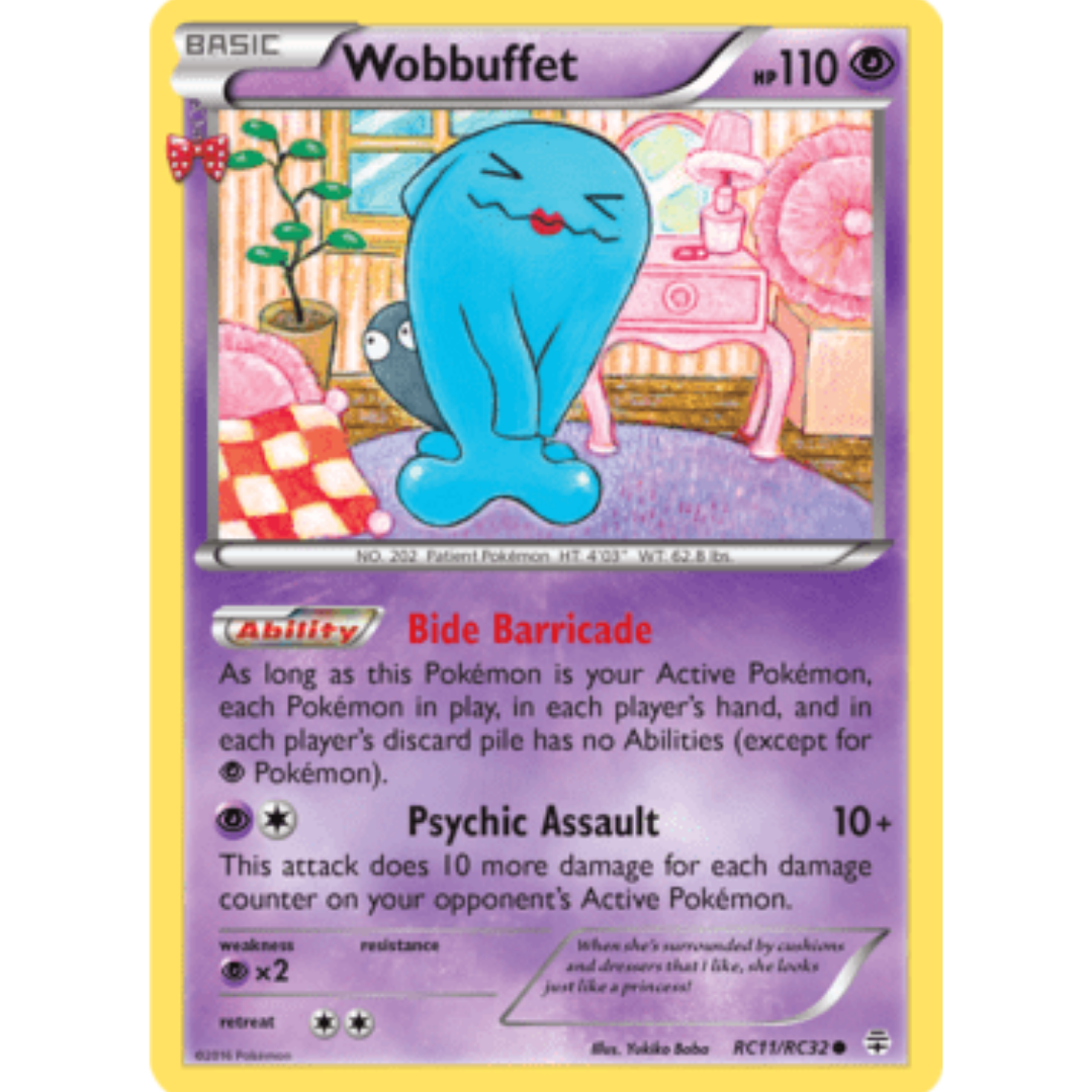 Wobbuffet RC11/RC32  Generations Radiant Collection - Common