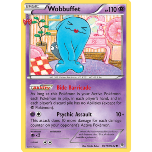 Wobbuffet RC11/RC32  Generations Radiant Collection - Common