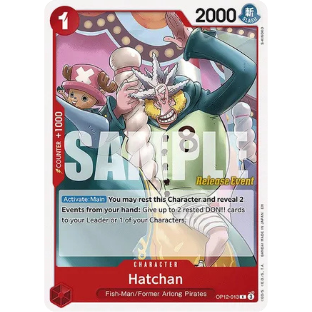 Hatchan (OP12-013) - Legacy of the Master Release Event Cards