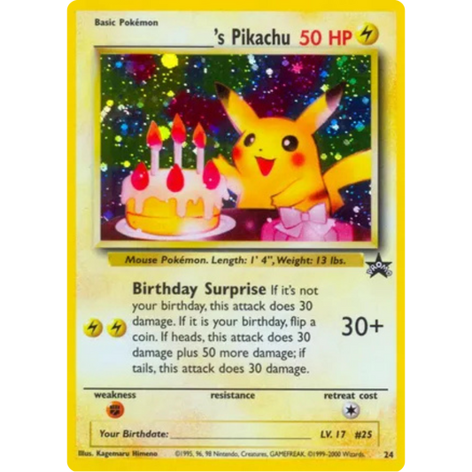 ______'s Pikachu 024/53  - Holofoil WoTC Promo - Promo