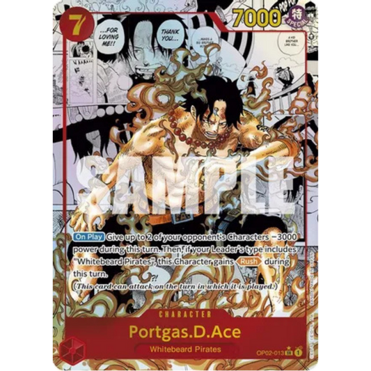 Portgas.D.Ace (Manga) (OP02-013) - Premium Booster -The Best- Foil