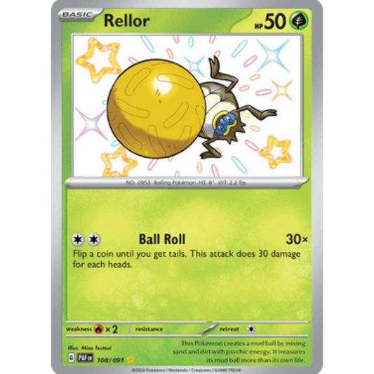 Rellor (108/091) [Scarlet & Violet: Paldean Fates]