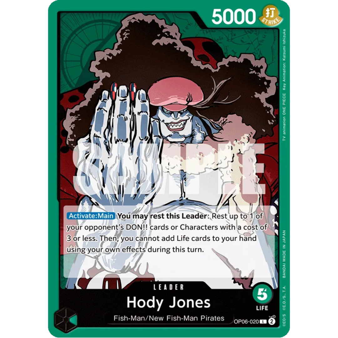 Hody Jones (020) (OP06-020) - Wings of the Captain