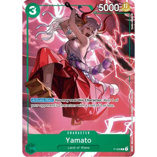 Yamato (Tournament Pack Vol. 1) (P-008) - One Piece Promotion Cards