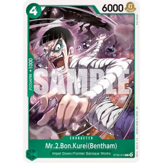 Mr.2.Bon.Kurei(Bentham) (ST30-013) - Starter Deck EX: Luffy & Ace