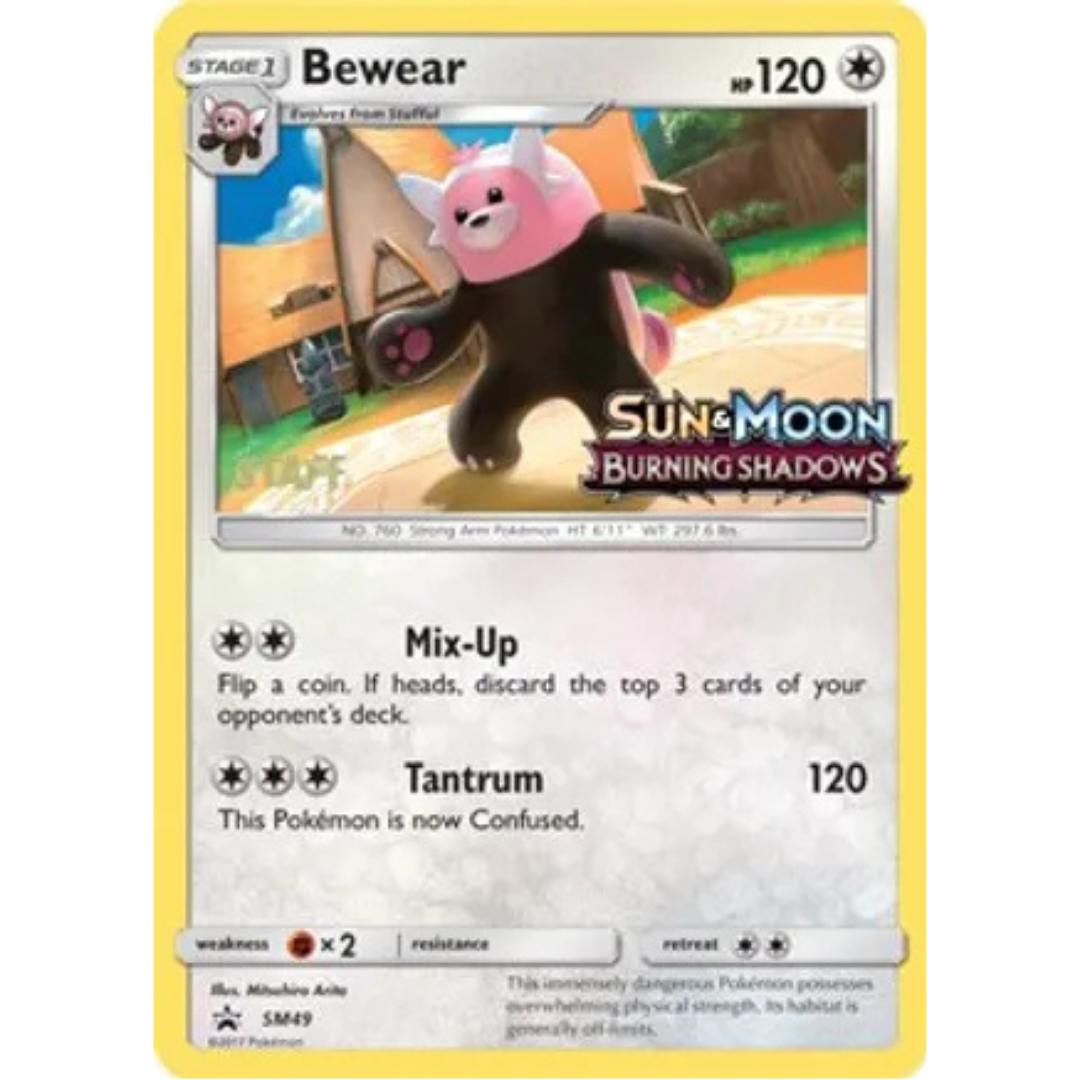 Bewear - SM49 (Prerelease) [Staff]  - Holofoil SM Promos - Promo