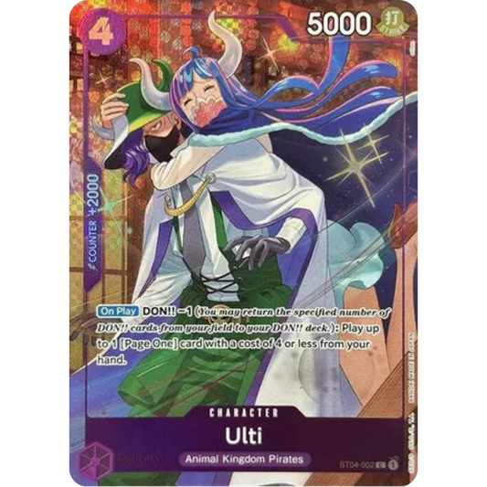 Ulti (Premium Card Collection -Best Selection Vol. 3-) (ST04-002) - One Piece Promotion Cards Foil