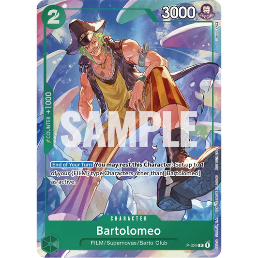 Bartolomeo (P-029) - Starter Deck 16: GREEN Uta