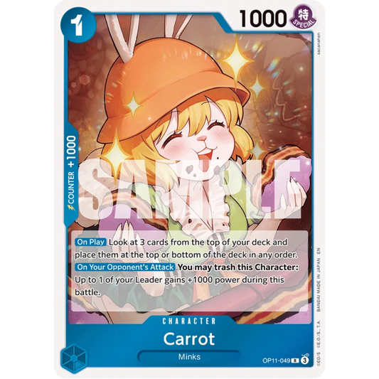 Carrot (OP11-049) - A Fist of Divine Speed Foil