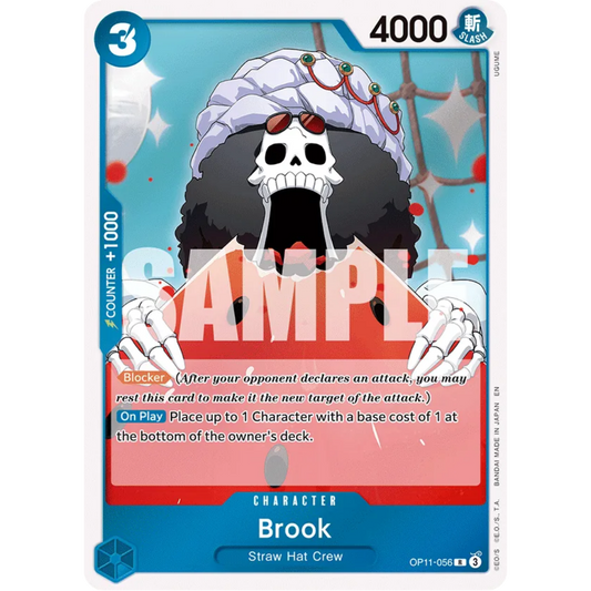 Brook (OP11-056) - A Fist of Divine Speed Foil