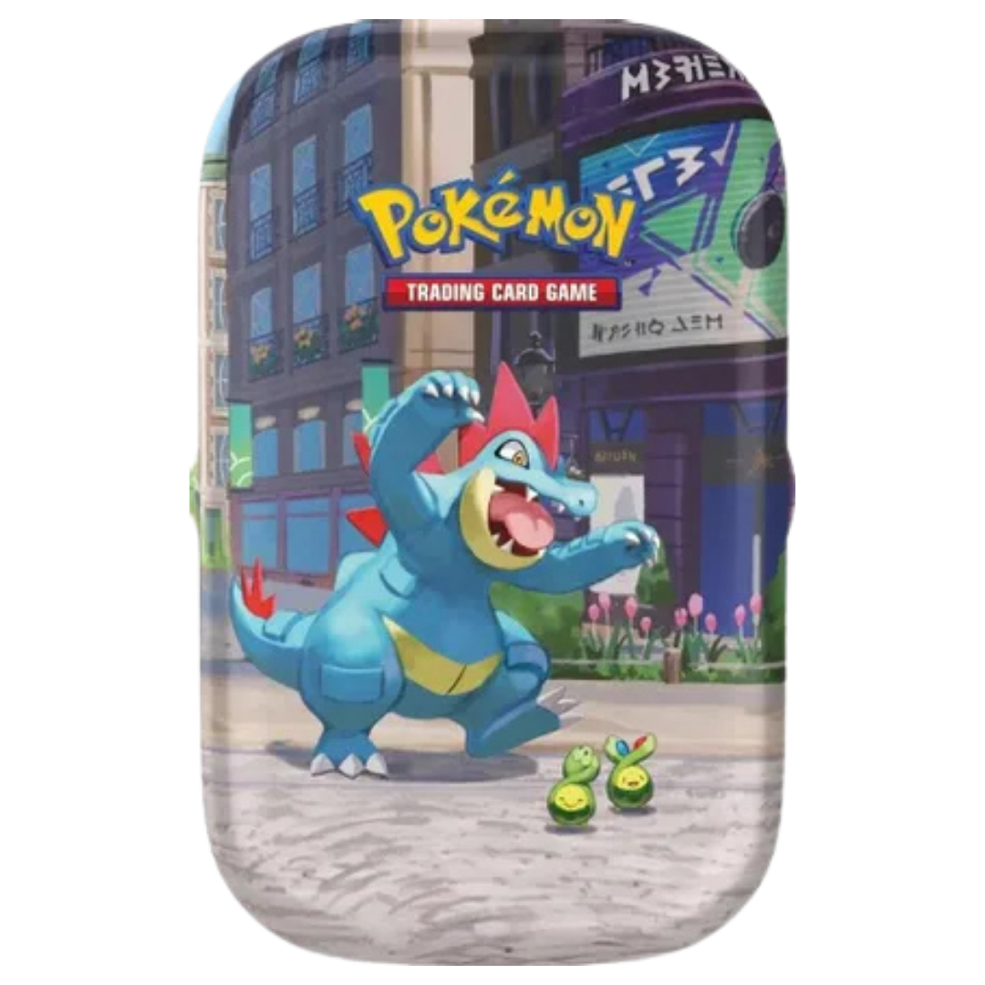 Lumiose City Mini Tin [Feraligatr & Budew]