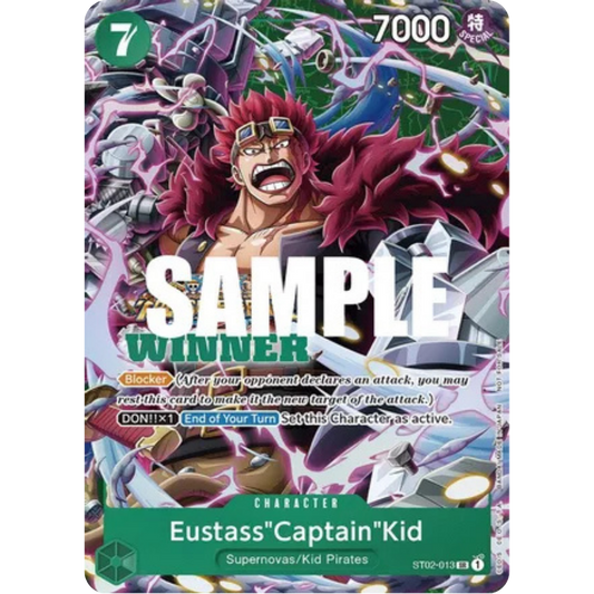 Eustass"Captain"Kid (Winner Pack Vol. 5) (ST02-013) - One Piece Promotion Cards Foil