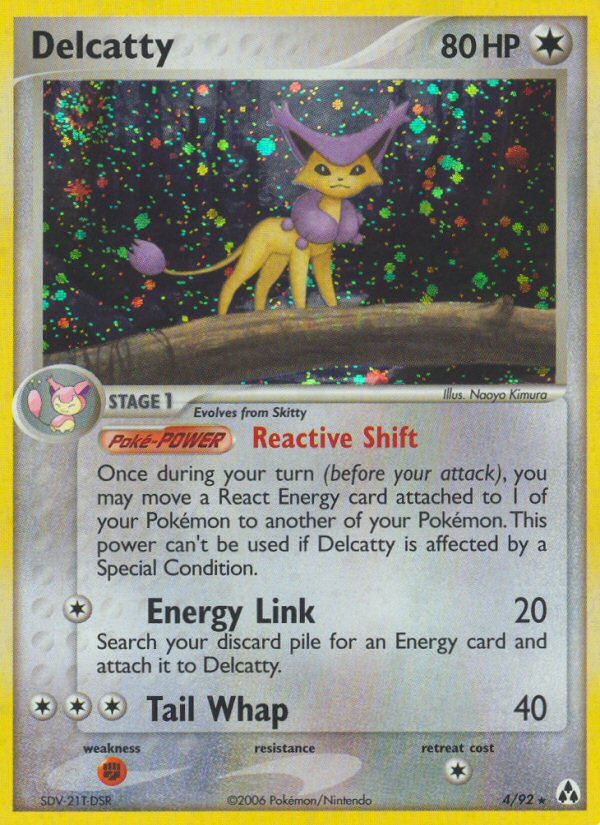 Delcatty  - Holofoil Legend Maker - Holo Rare