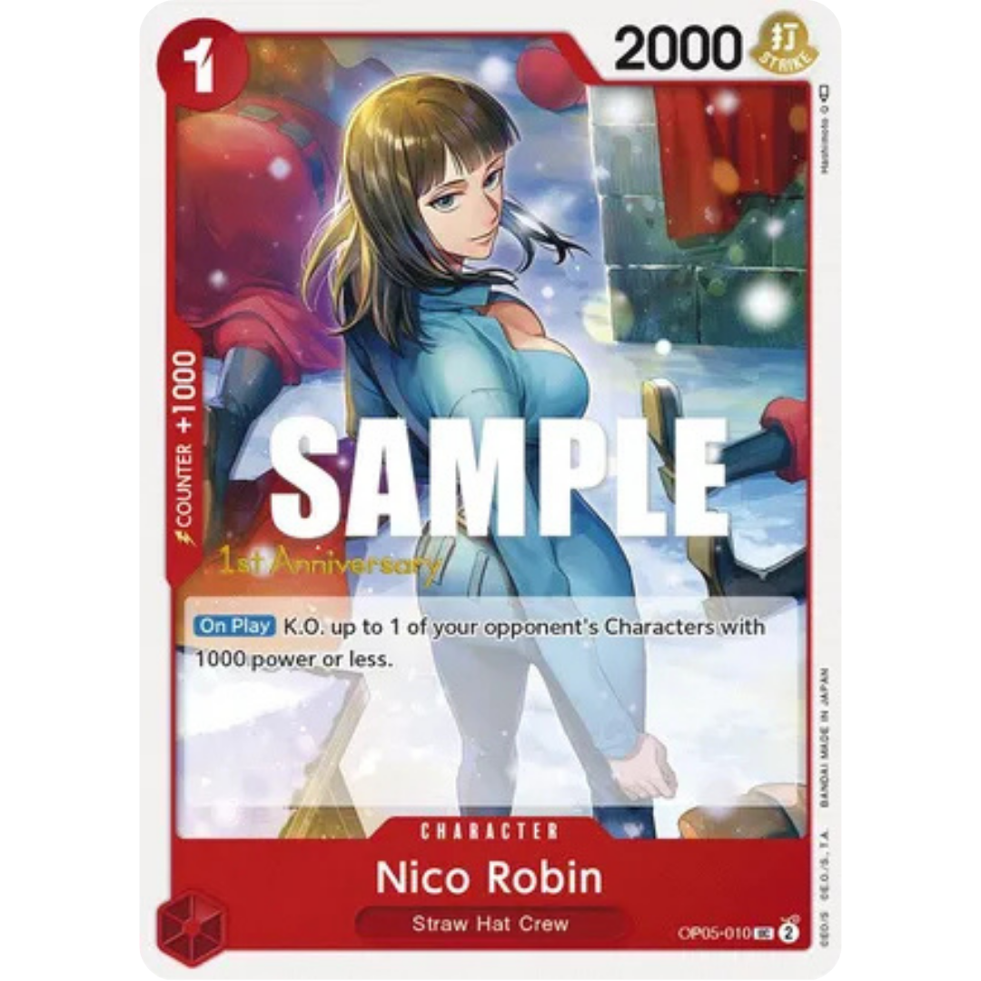 Nico Robin (OP05-010) - Awakening of the New Era: 1st Anniversary Tournament Cards