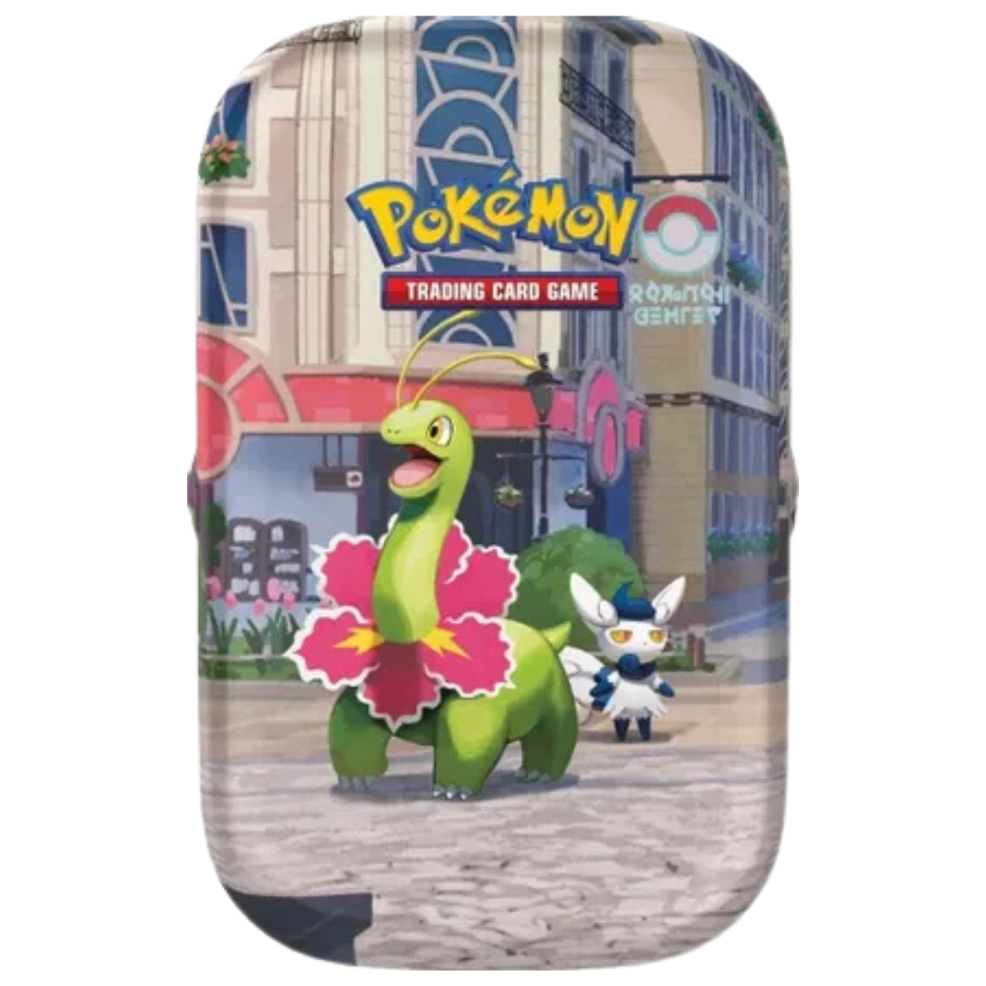 Lumiose City Mini Tin [Meganium & Meowstic]