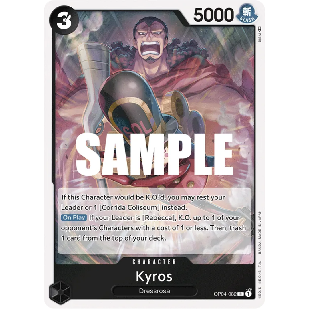 Kyros (OP04-082) - Kingdoms of Intrigue Foil