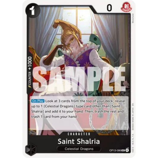 Saint Shalria (OP13-086) - Carrying On His Will