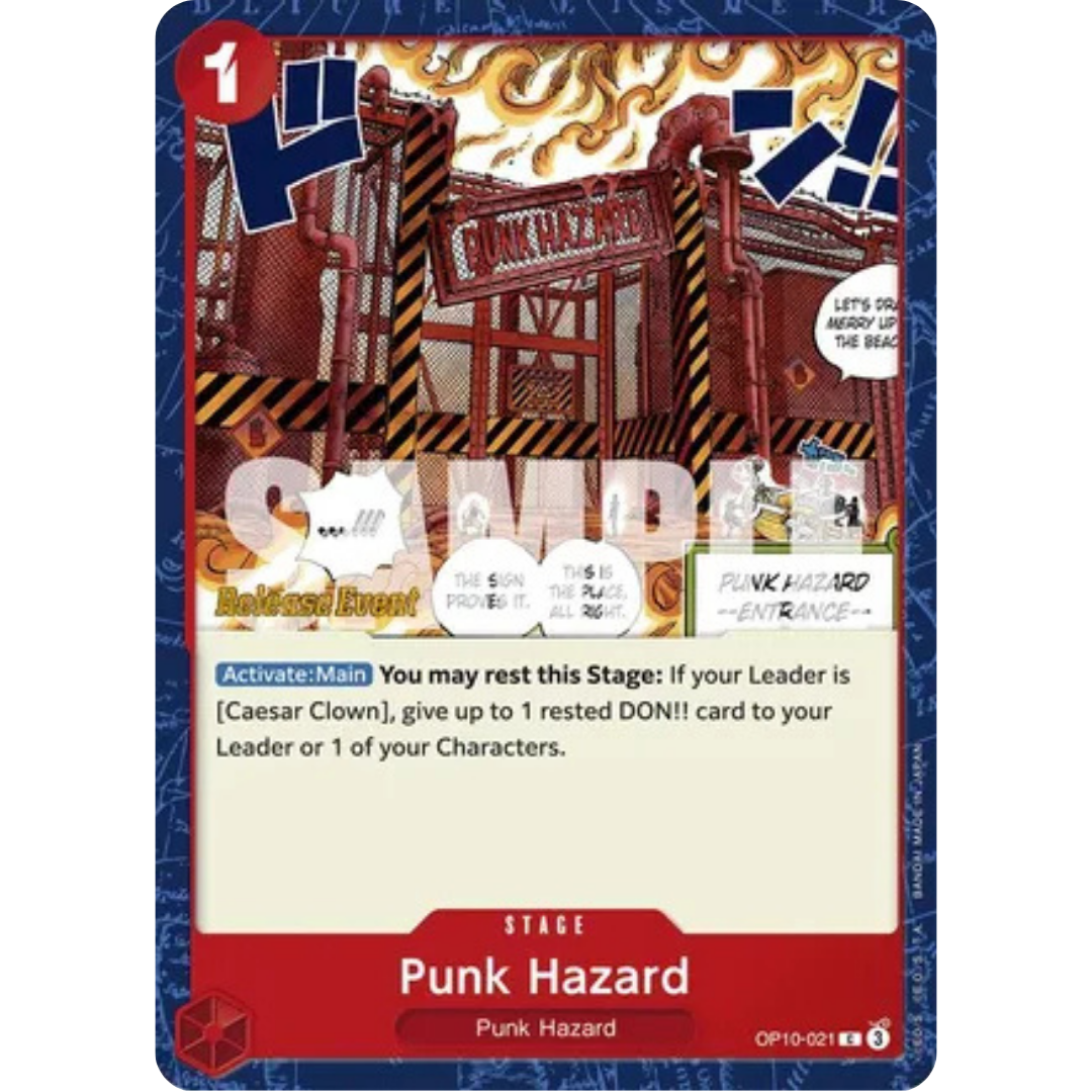 Punk Hazard (OP10-021) - Royal Blood Release Event Cards
