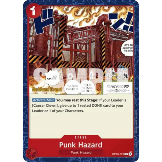 Punk Hazard (OP10-021) - Royal Blood Release Event Cards