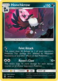 Honchkrow 079  SM  Guardians Rising - Rare
