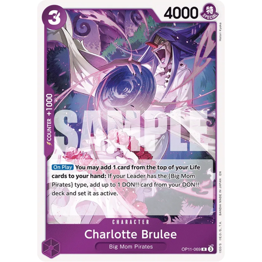 Charlotte Brulee (OP11-069) - A Fist of Divine Speed Foil