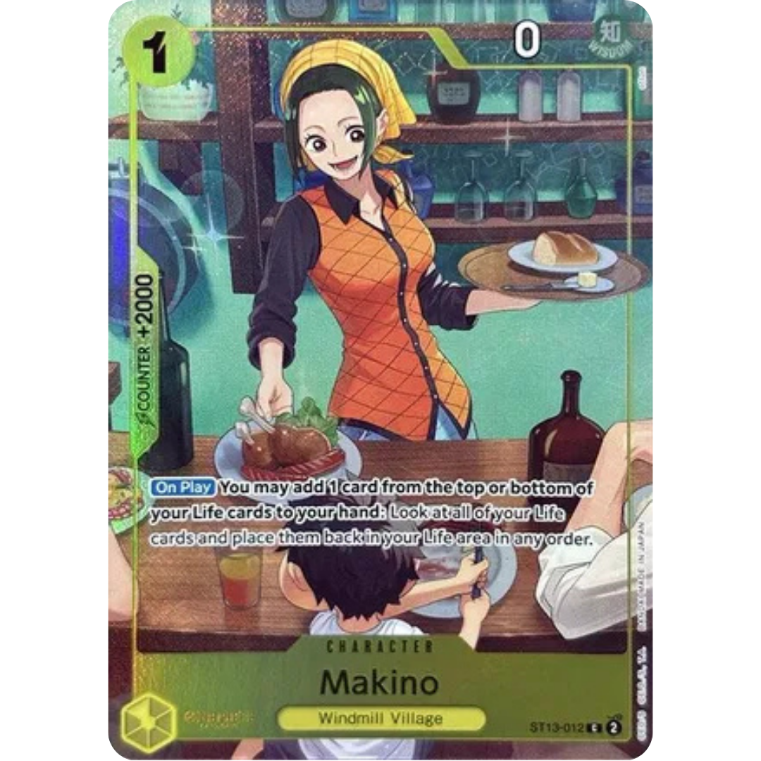 Makino (Premium Card Collection -Best Selection Vol. 3-) (ST13-012) - One Piece Promotion Cards Foil