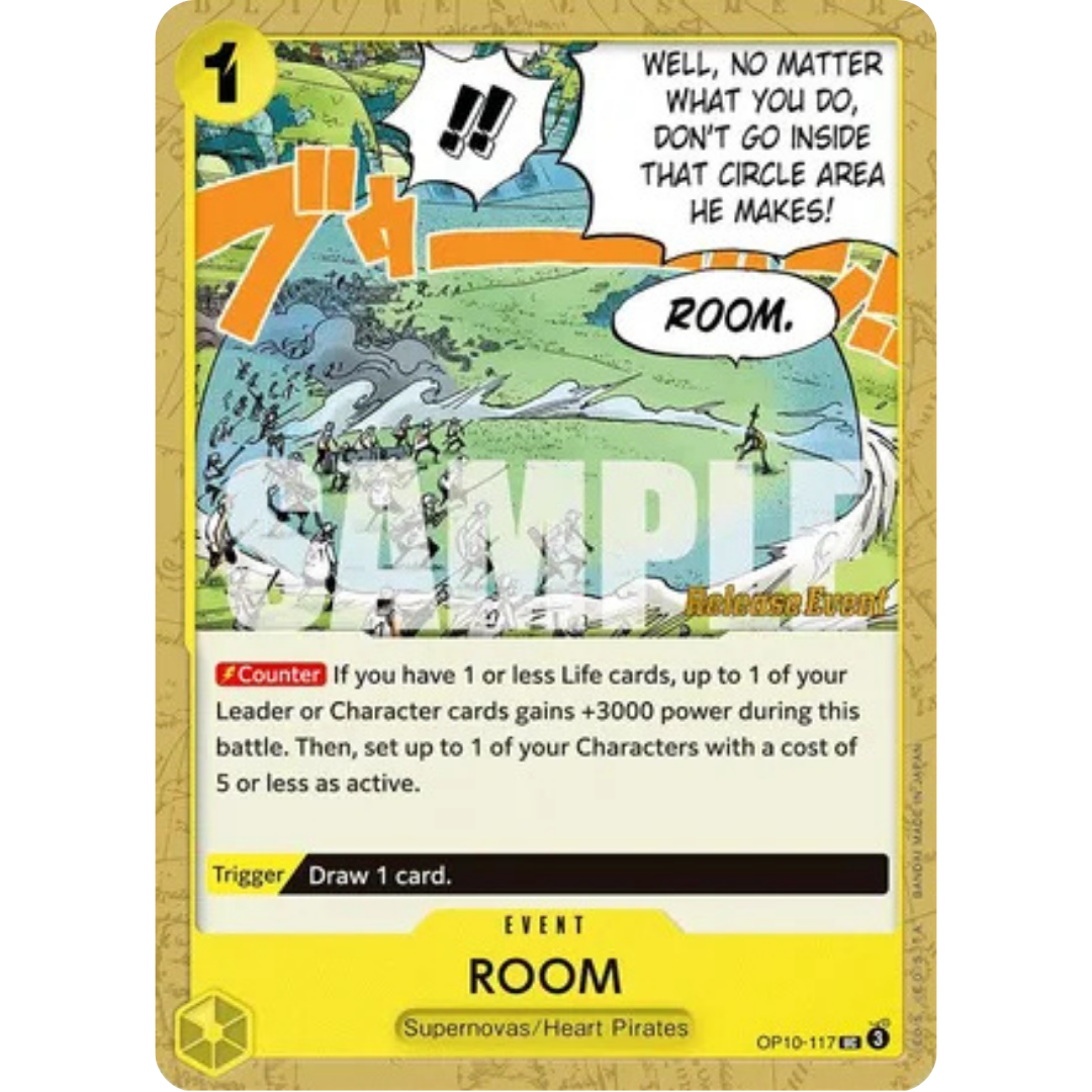 ROOM (OP10-117) - Royal Blood Release Event Cards