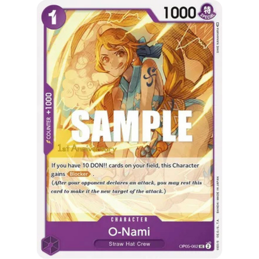 O-Nami (OP05-062) - Awakening of the New Era: 1st Anniversary Tournament Cards