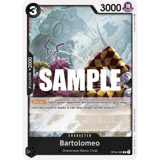 Bartolomeo (OP04-089) - Kingdoms of Intrigue Foil