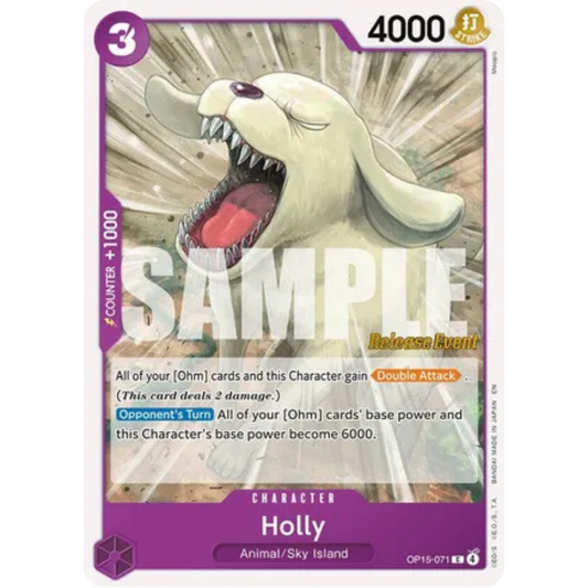 Holly (OP15-071) - Adventure on Kami's Island Release Event Cards