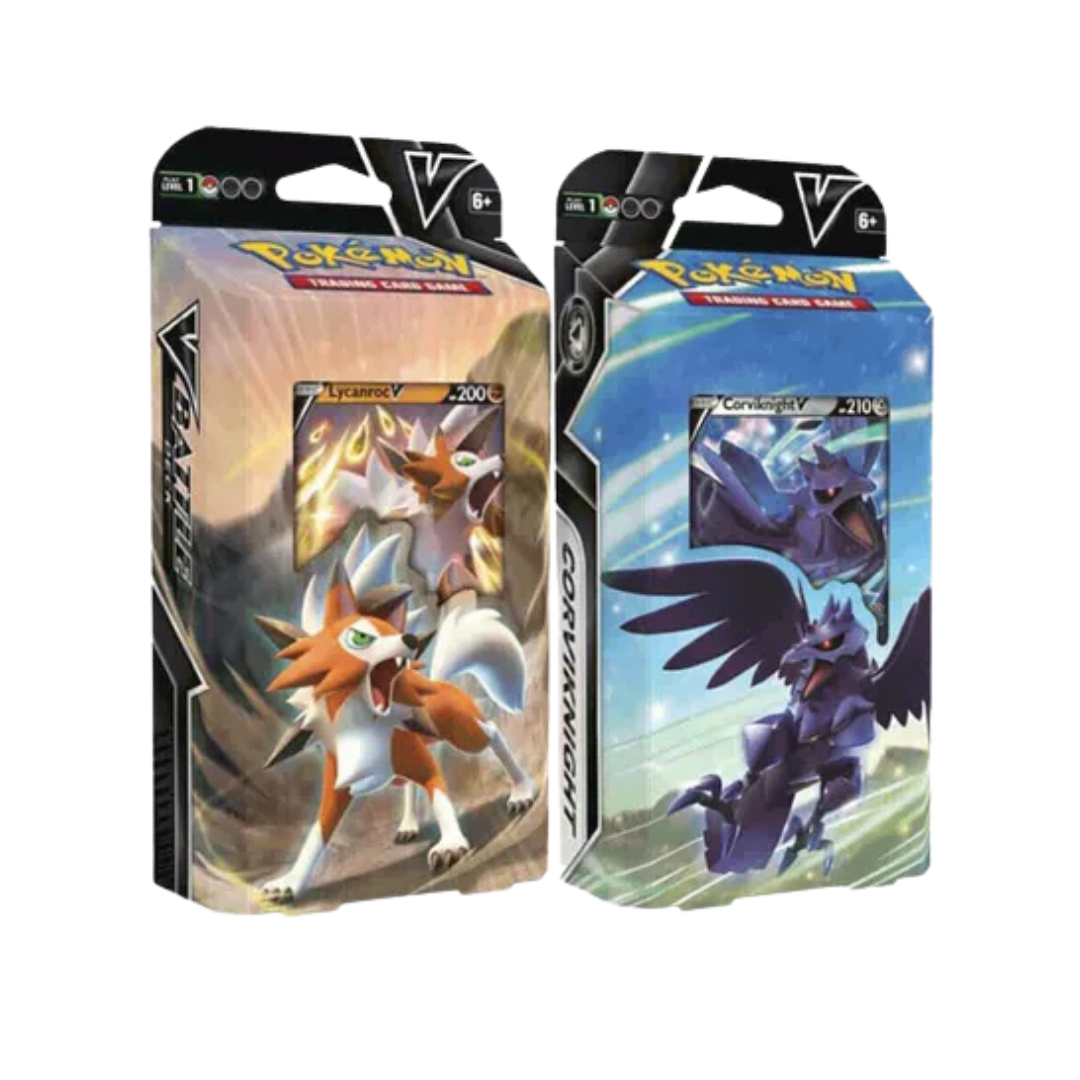 Lycanroc V / Corviknight V Battle Decks [Set of 2]