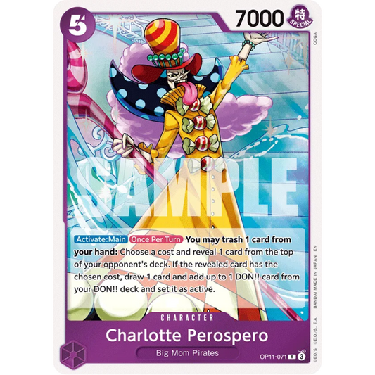 Charlotte Perospero (OP11-071) - A Fist of Divine Speed Foil