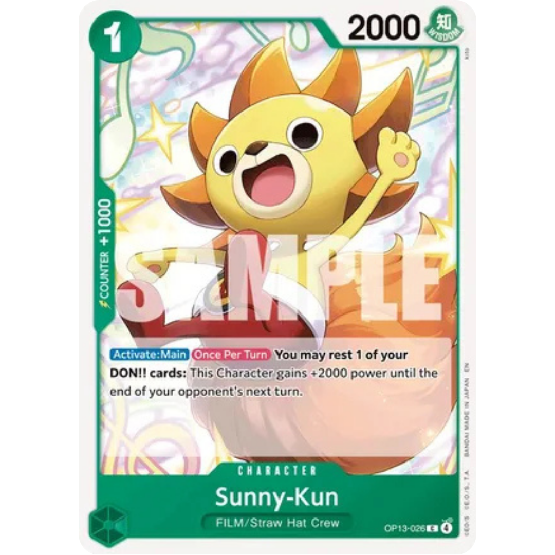 Sunny-Kun (OP13-026) - Carrying On His Will