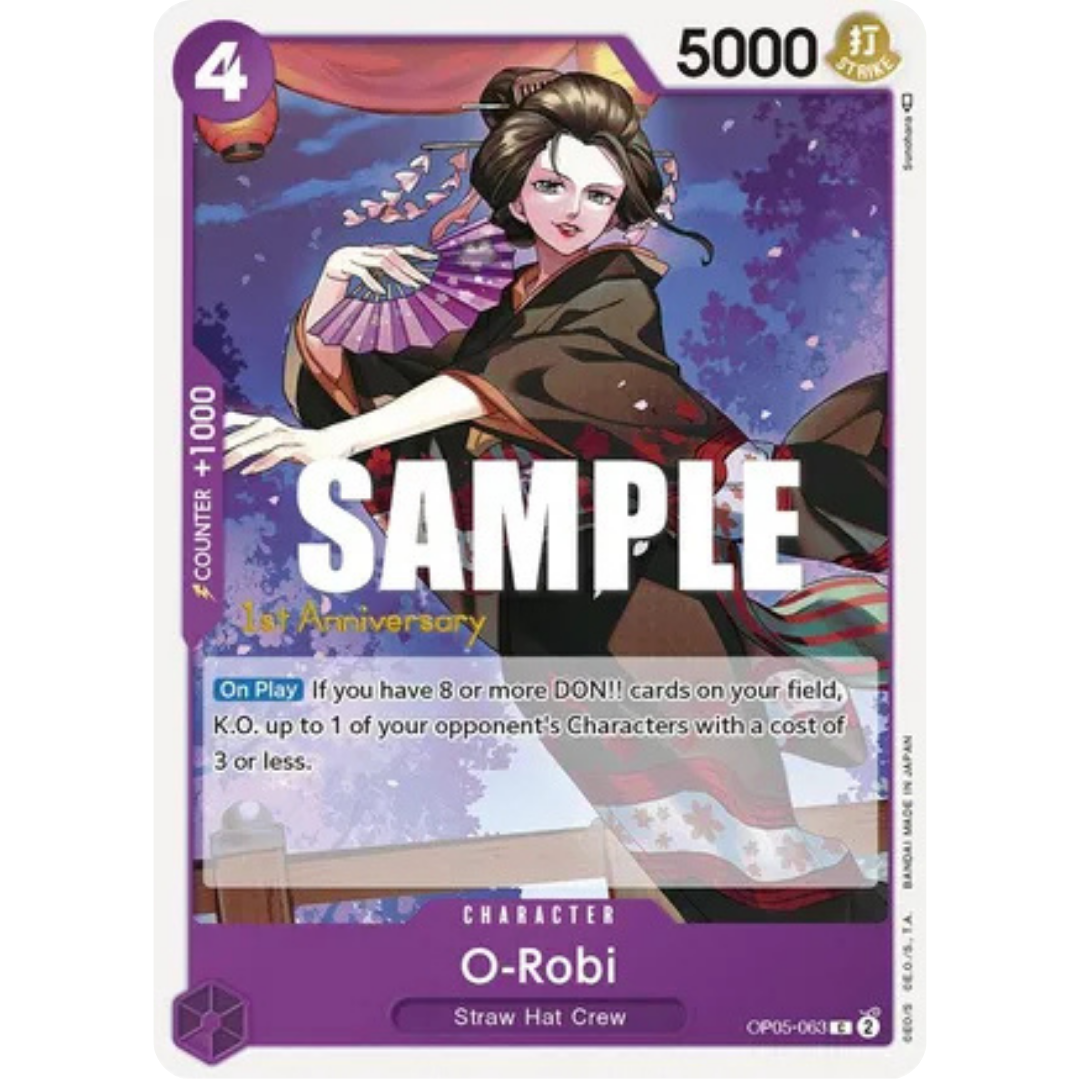 O-Robi (OP05-063) - Awakening of the New Era: 1st Anniversary Tournament Cards