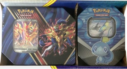 Legends of Galar Tin + Galar Partners Tin 2-pack [Zamazenta V/Inteleon V] (Retail Exclusive)