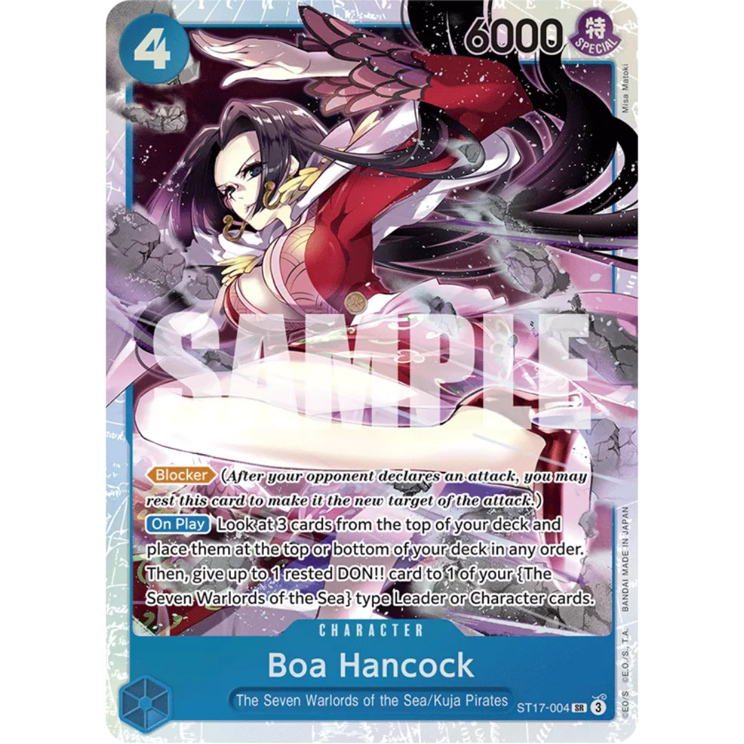 Boa Hancock (ST17-004) - Starter Deck 17: BLUE Donquixote Doflamingo Foil