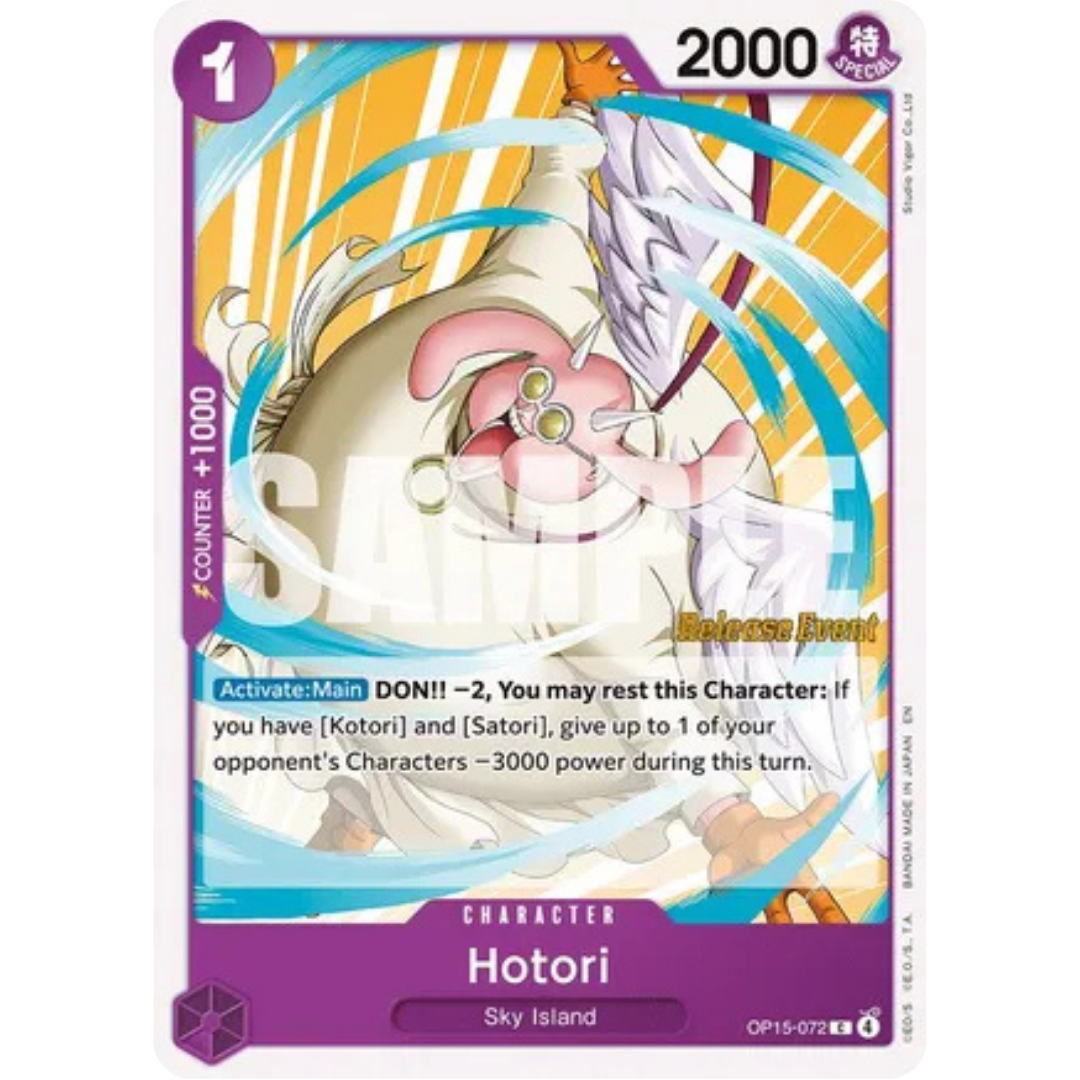 Hotori (OP15-072) - Adventure on Kami's Island Release Event Cards