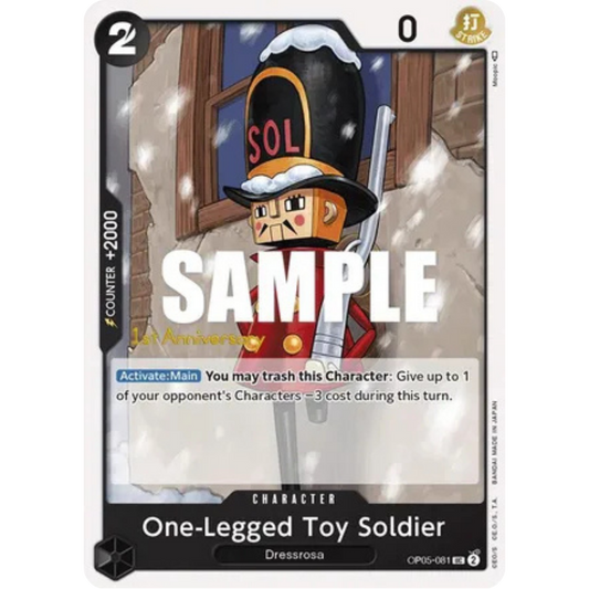 One-Legged Toy Soldier (OP05-081) - Awakening of the New Era: 1st Anniversary Tournament Cards