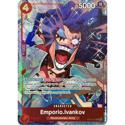 Emporio.Ivankov (Premium Card Collection -Best Selection Vol. 3-) (OP05-004) - One Piece Promotion Cards Foil