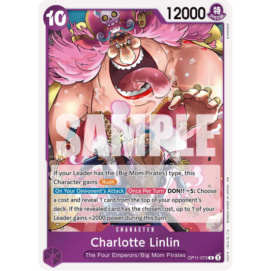 Charlotte Linlin (OP11-073) - A Fist of Divine Speed Foil
