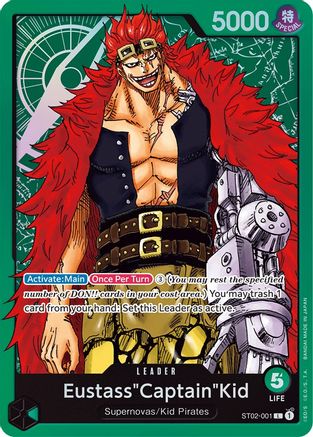 Eustass"Captain"Kid (001) (ST02-001) - Starter Deck 2: Worst Generation Foil
