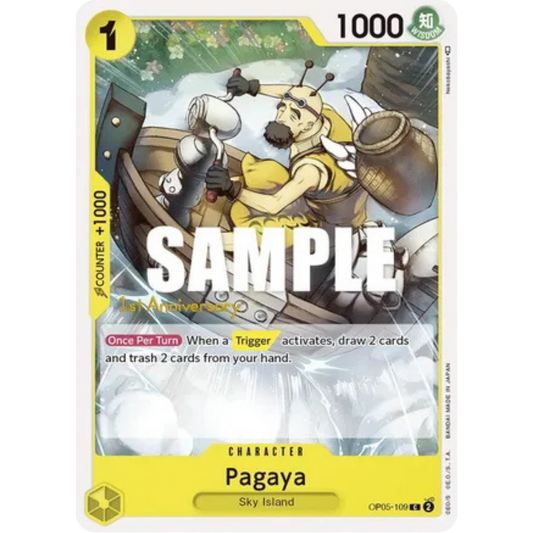 Pagaya (OP05-109) - Awakening of the New Era: 1st Anniversary Tournament Cards