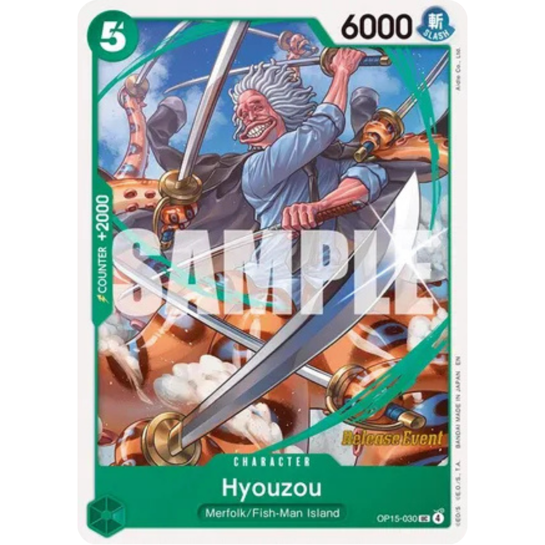 Hyouzou (OP15-030) - Adventure on Kami's Island Release Event Cards