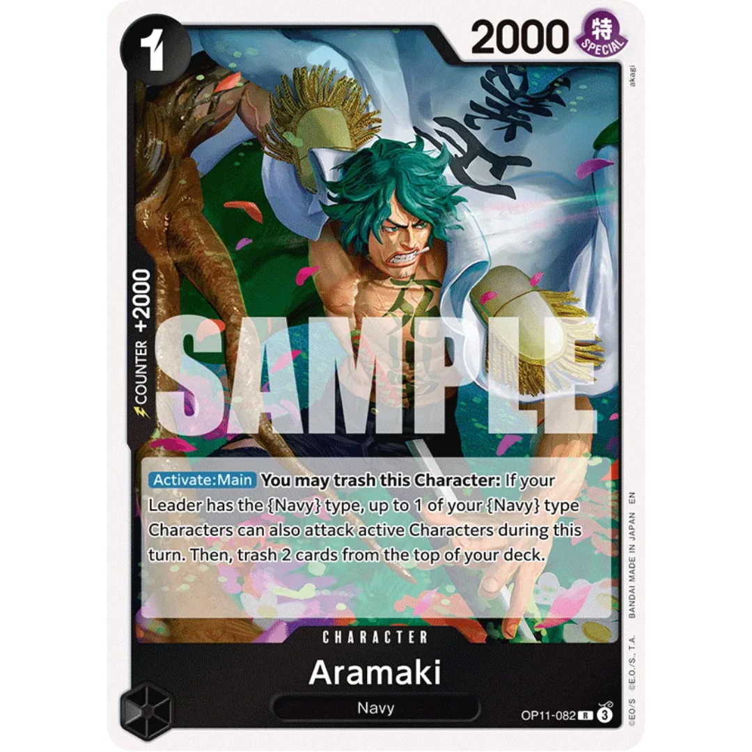 Aramaki (OP11-082) - A Fist of Divine Speed Foil