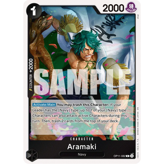 Aramaki (OP11-082) - A Fist of Divine Speed Foil