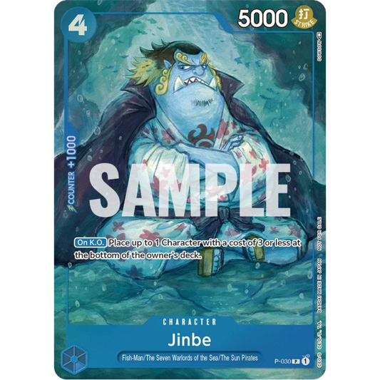 Jinbe (P-030) - Starter Deck 17: BLUE Donquixote Doflamingo
