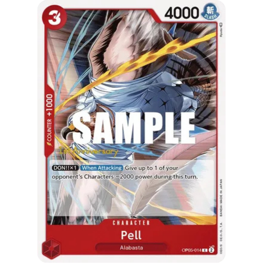 Pell (OP05-014) - Awakening of the New Era: 1st Anniversary Tournament Cards