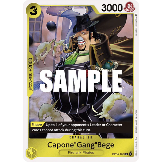 Capone"Gang"Bege (OP04-100) - Kingdoms of Intrigue Foil